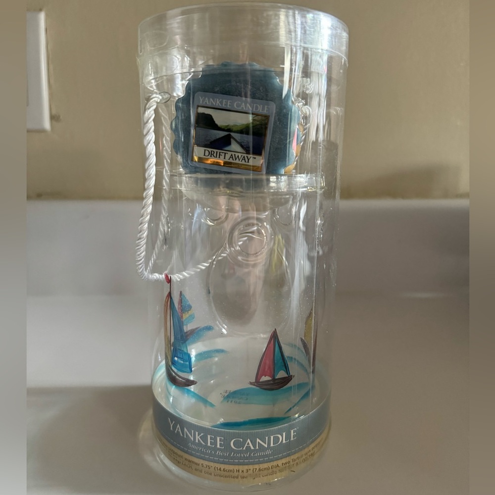 Yankee Candle Tart Warmer & two summery tarts Set